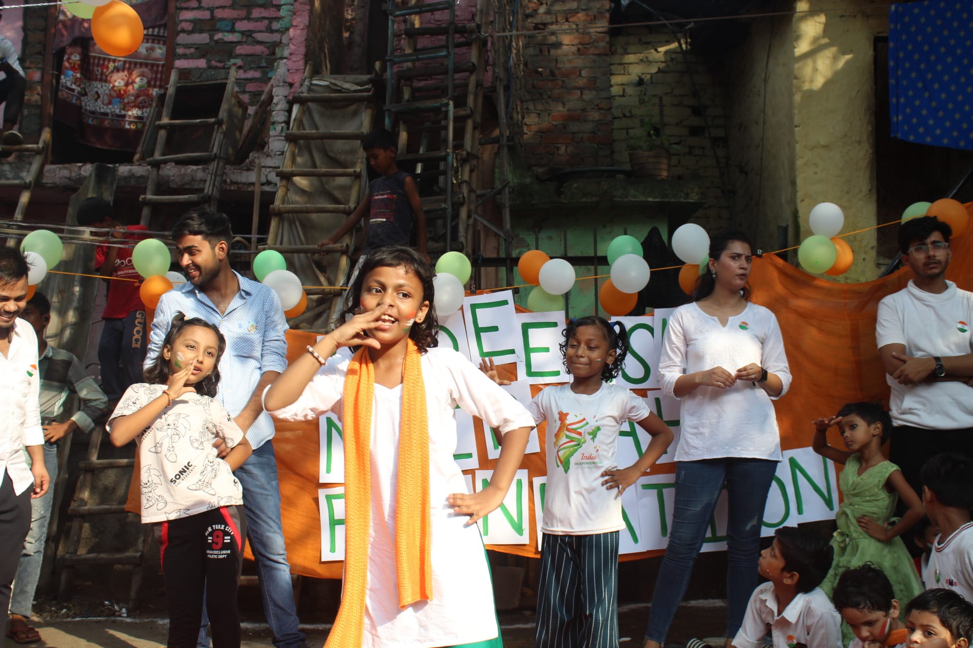 Sudeeksha Ground Initiative – Slum Learning Center & Study Kit Distribution